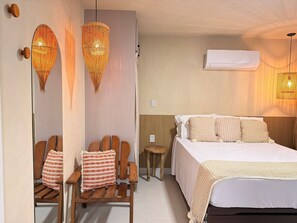 Basic Studio | Blackout drapes, iron/ironing board, WiFi (free) - Flat Cabo Branco Aurea 50m do mar 105 (Joao Pessoa)