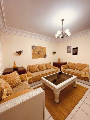 Apartment, 2 Bedrooms, Accessible, Smoking | Living room - Attractive Studio in Casablanca (Casablanca)