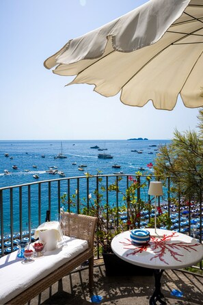 Room, 1 Bedroom, Balcony, Mountain View | Balcony - Room-breathtaking Suite With Sea View in (Positano)