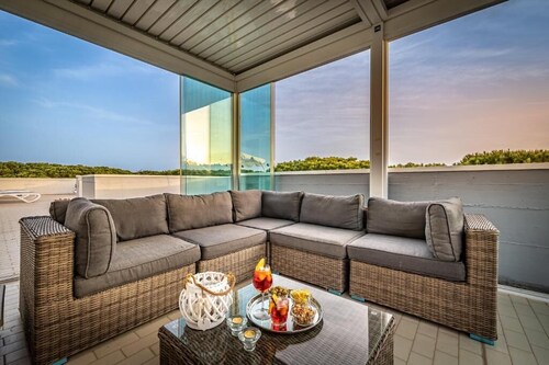 Residenz Mare Blu Dreizimmer-Wohnung Trilo für 5 Personen