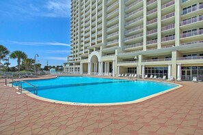 Lägenhet - flera sängar (Ariel Dunes I 2102) | Pool | Utomhuspool och uppvärmd pool
