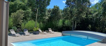 Nid des Hirondelles - Furnished apartment with all comforts in a quiet location - Air conditioning Swimming pool Jacuzzi