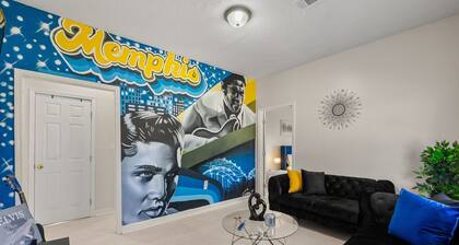 House of Blues Memphis • Spacious 3BR Home w/ Wi-Fi & Free Parking • Rated 10/10