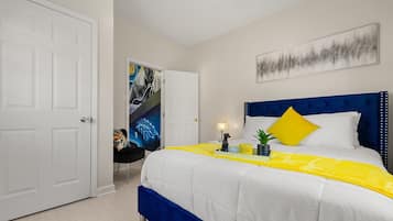 3 bedrooms, desk, iron/ironing board, free WiFi