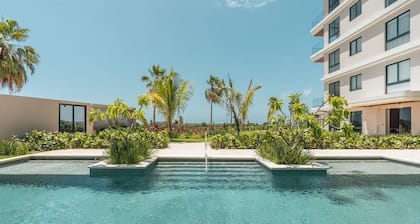 Apartment With Balcony Pool View in Cap Cana