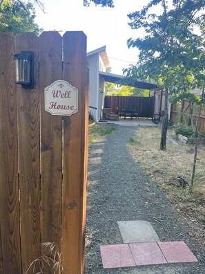 Property grounds - The Well House with outdoor seating and loft! (Middletown)