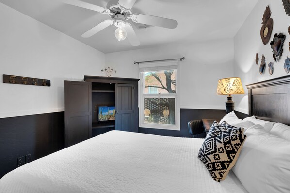 1 chambre, fer et planche à repasser, Wi-Fi, draps fournis