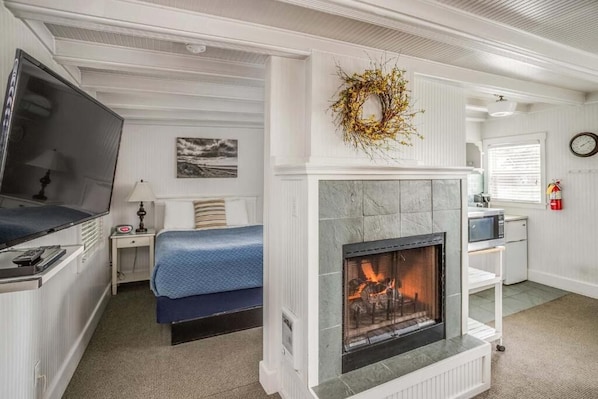 1 soverom, strykejern/-brett, wi-fi (inkludert) og sengetøy