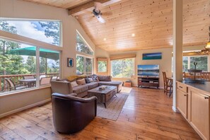 Smart TV, fireplace, offices