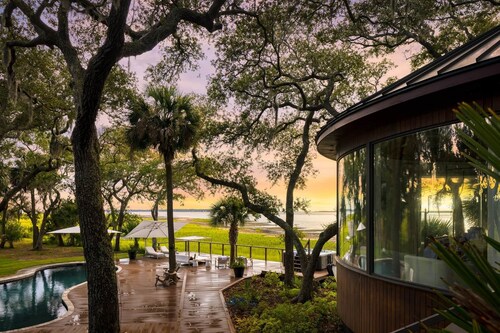 Private Island in Hilton Head, Events & Poolside