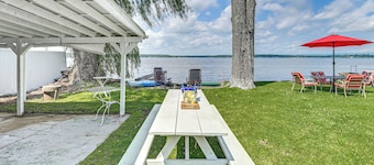 Private Dock: Lakefront Gem on Saratoga Lake