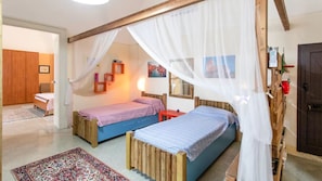 2 camere, Wi-Fi gratuito, lenzuola