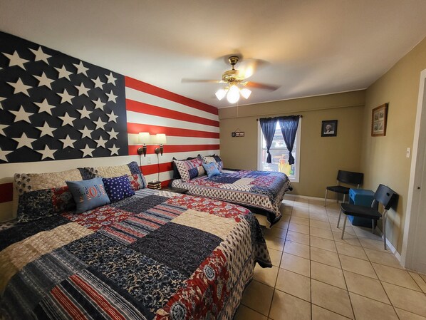 1 bedroom, WiFi, bed sheets