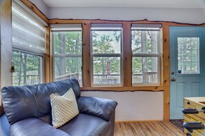 TV connectée, cheminée