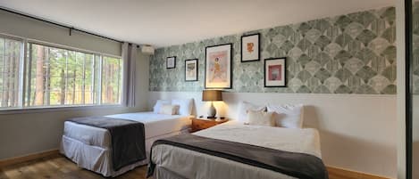 1 habitación, internet y ropa de cama