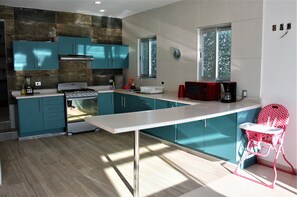 Microwave, oven, stovetop