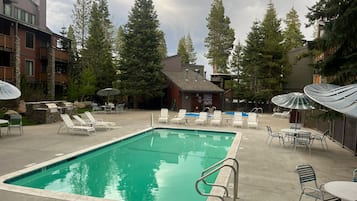 Indoor pool, a heated pool