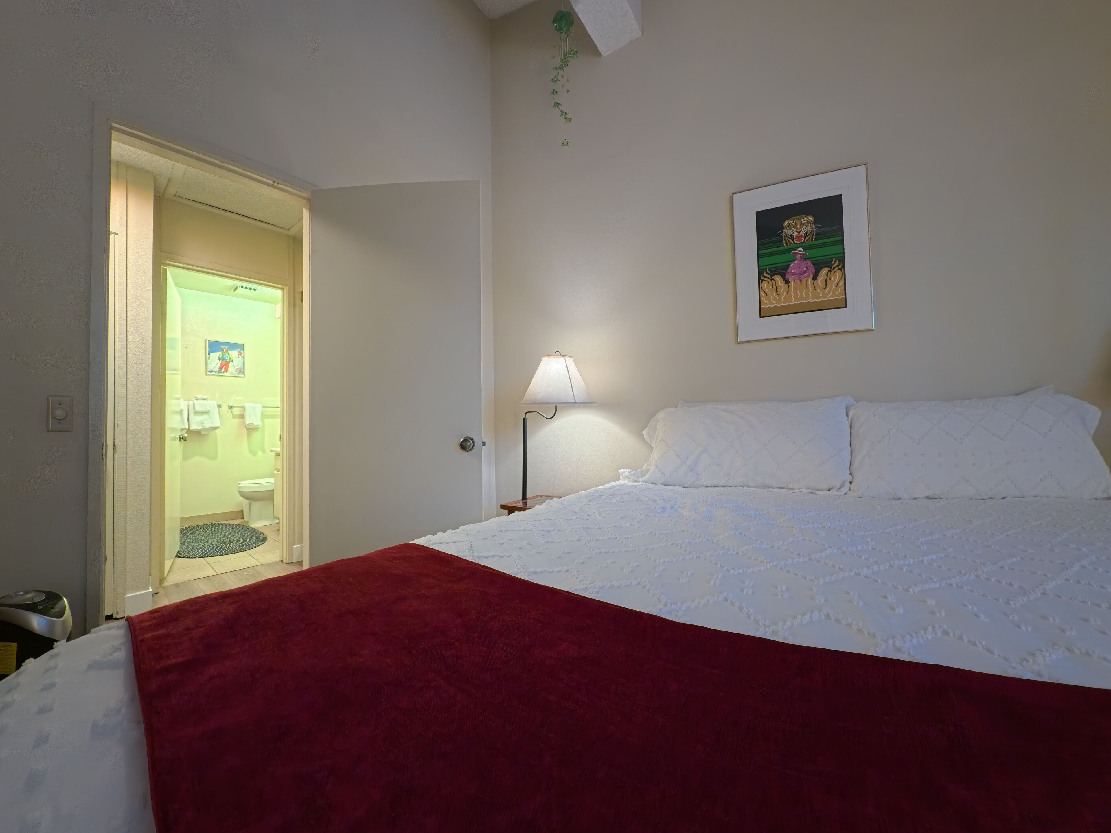 1 bedroom, iron/ironing board, Internet, bed sheets