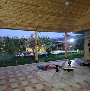 Terrace/patio - Peaceful Stay in Shabran at Pearl Oasis (Shabran)