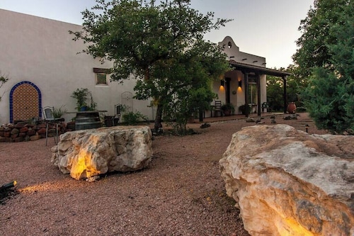 Resort Style S/W Home on 3 Acres. Views, Pool, Outdoor Fireplace
