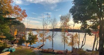 Waterfront 3-Bedroom Cottage with Hot Tub, Fire Pit, Kayaks