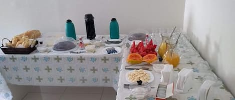 Petit déjeuner buffet compris tous les jours