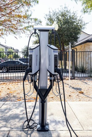 Electric vehicle-charging station