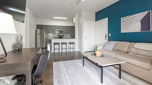 Apartment, 2 Bedrooms | Living area
