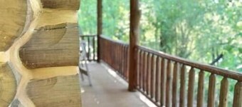 Nice cabin overlooking the water and close to Glade Top Trail