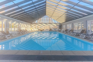 Piscine couverte, piscine chauffée