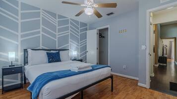 2 habitaciones, internet y ropa de cama