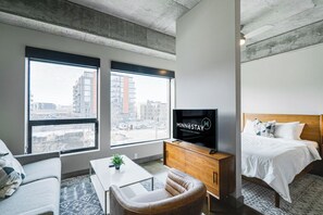 아파트 (1 Bedroom) | 거실 | TV