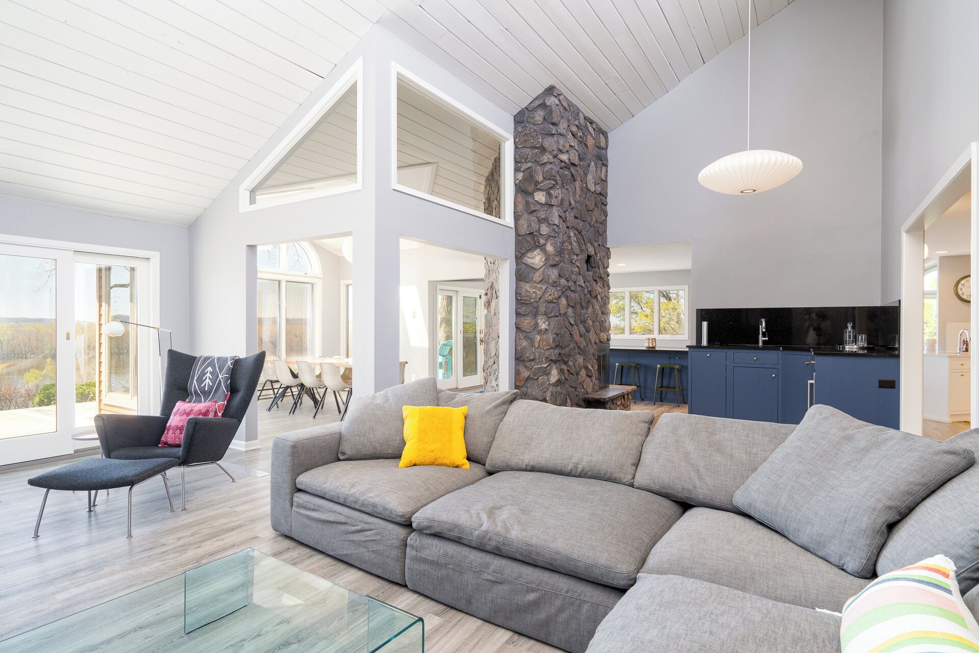 Façana frontal de l'allotjament