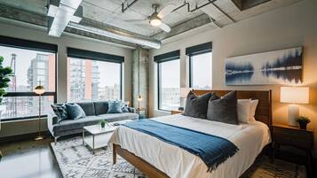 Apartment (0 Bedroom) | Laptopgeeigneter Arbeitsplatz