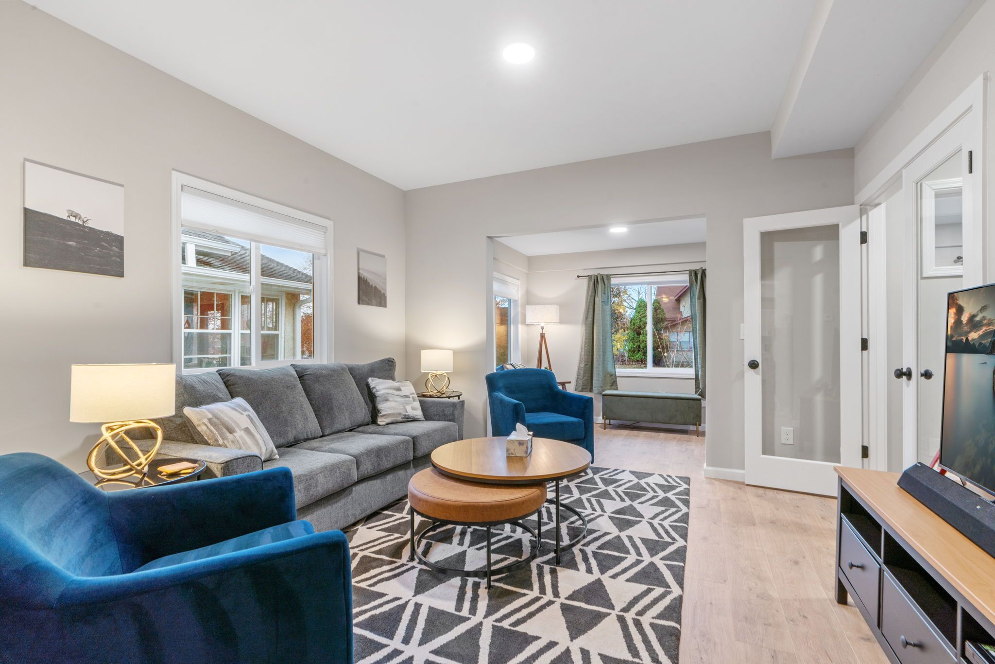 Casa (3 Bedrooms) | Sala de estar | TV, console de videogame, mesa de pingue-pongue