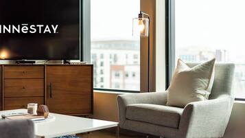 Apartment (1 Bedroom) | Living room | TV