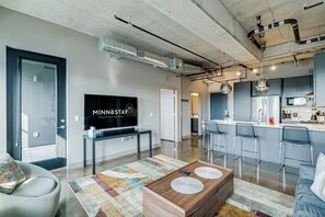 Apartment (2 Bedrooms) | Living room