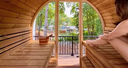 *NEW* Lakefront Wellness Escape • Hot tub & Yoga