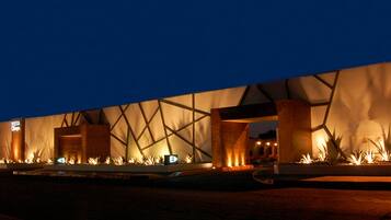 Majoituspaikan julkisivu