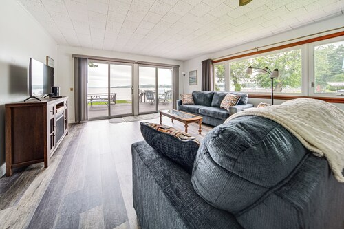 Waterfront Chautauqua Lake Home w/ Deck & Grill!