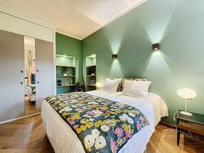 1 chambre, fer et planche à repasser, Wi-Fi, draps fournis