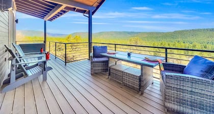 Luxury Cabin Vibes | Hot Tub, Sunset Deck, & Forest Views
