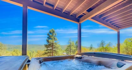 Luxury Cabin Vibes | Hot Tub, Sunset Deck, & Forest Views