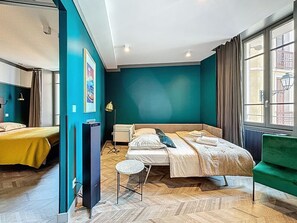 1 chambre, fer et planche à repasser, Wi-Fi, draps fournis