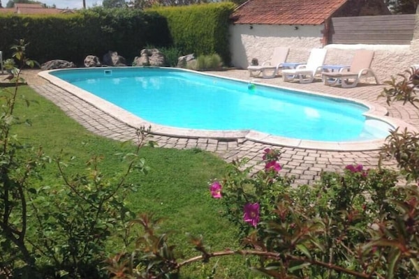 Private, heated pool