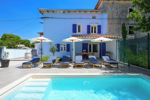 Piscine chauffée