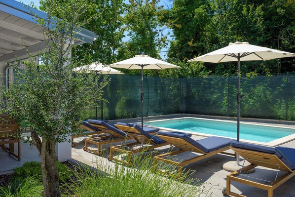 Opvarmet pool