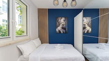 Strykejern/-brett, wi-fi og sengetøy