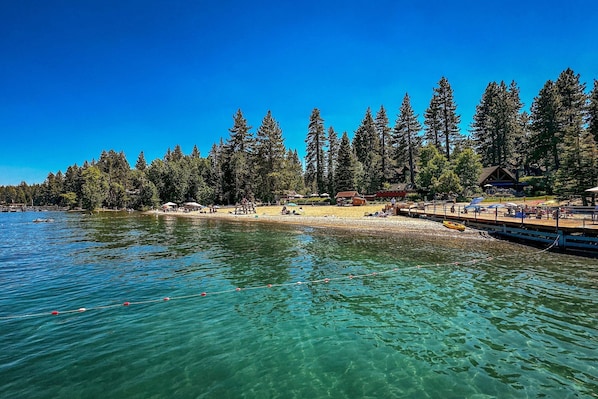 Beach nearby