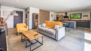 Living area - Villa du Fort Espagnol by Interhome (Crach)